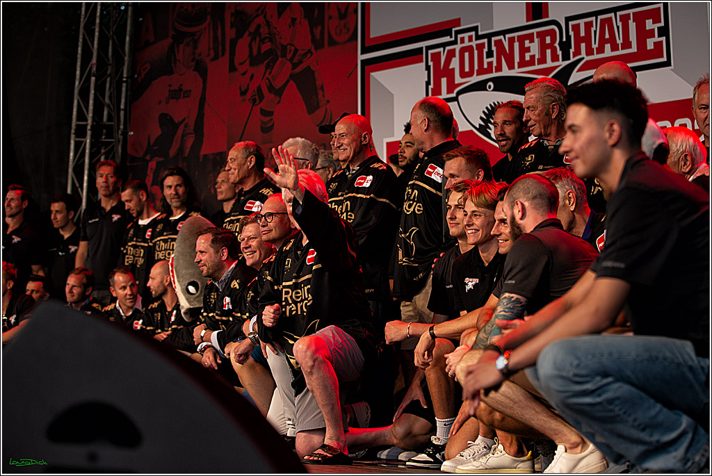 PENNY DEL;  Koelner Haie Fan- Fest zur Jubiläumssaison; Koeln, 12.08.2022